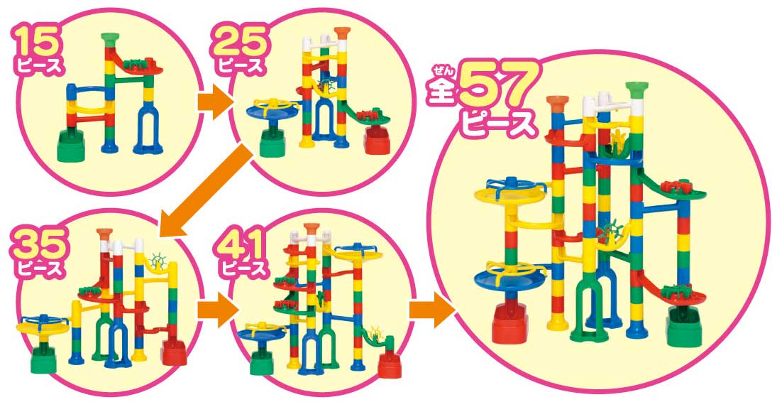 Newくみくみスロープ 知育玩具 かんがえる Kumon Shop