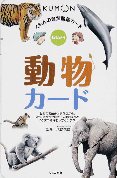 自然図鑑カード 動物カード くもん出版