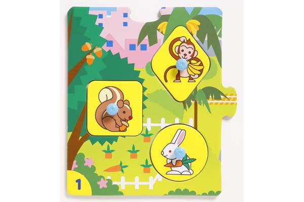 くもんのジグソーパズル ＳＴＥＰ０はじめてのパズルはめ絵 | くもん出版