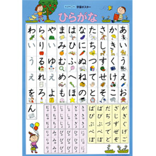 学習ポスターひらがな 学習ポスターひらがな