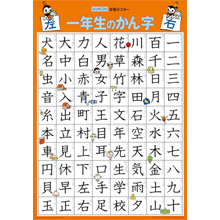 学習ポスター1年生かん字 学習ポスター1年生かん字