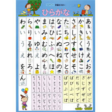 学習ポスターひらがな 学習ポスターひらがな