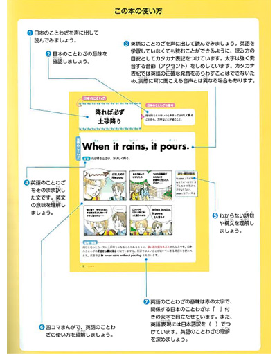 やさしい英語のことわざ １日本語と似ている英語のことわざ くもん出版