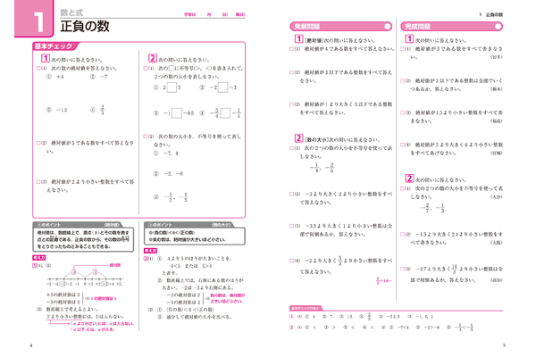 これ1冊でしっかりやり直せる 中学数学 くもん出版